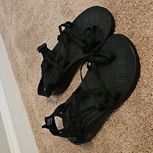 Chaco Z Strap Black Sandals Women Size 9